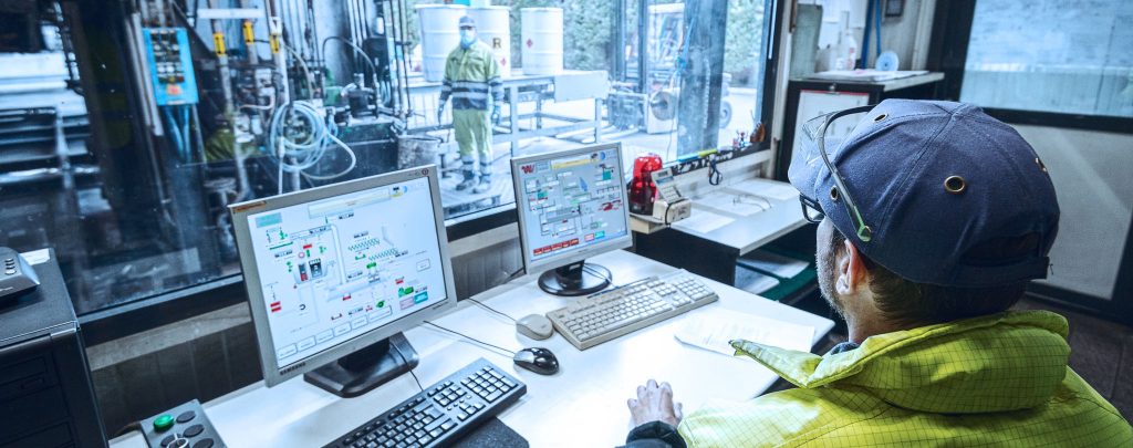 Operatori Ecorav al lavoro